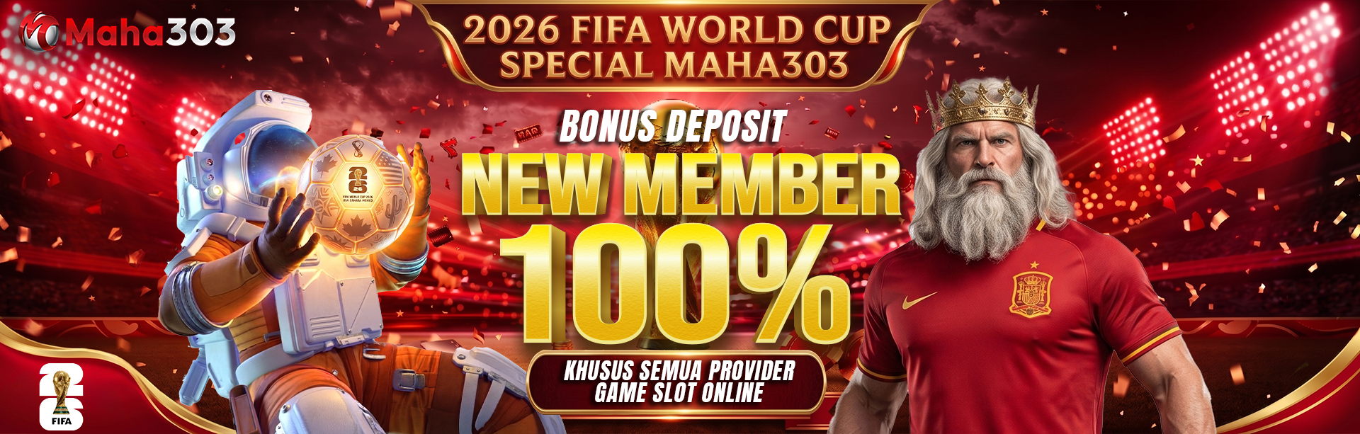 BONUS NEW MEMBER SLOT 100%	